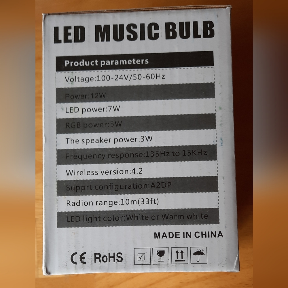 LED Music Bulb - Picture 4 of 5
